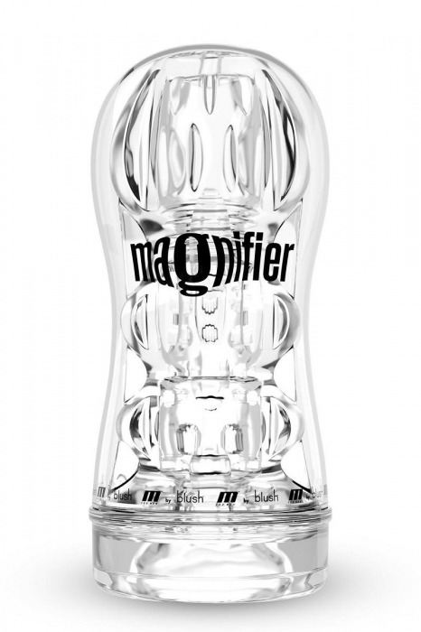 Прозрачный мастурбатор Soft and Wet Magnifier - Blush Novelties - в Самаре купить с доставкой