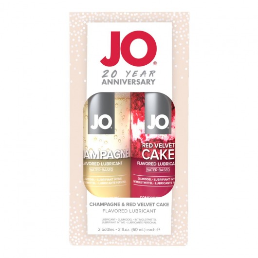 Подарочный набор из 2 лубрикантов Limited Edition 20 Year Anniversary Set - System JO - купить с доставкой в Самаре