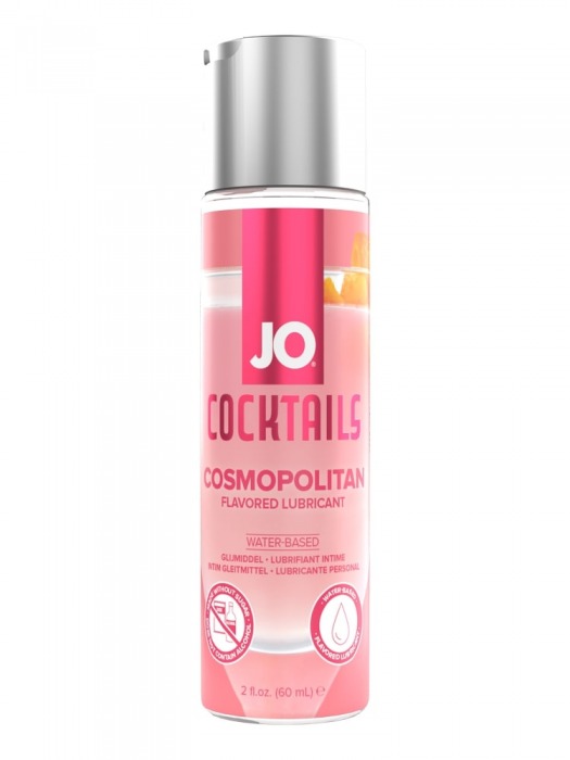 Вкусовой лубрикант на водной основе JO Cocktails Cosmopolitan - 60 мл. - System JO - купить с доставкой в Самаре