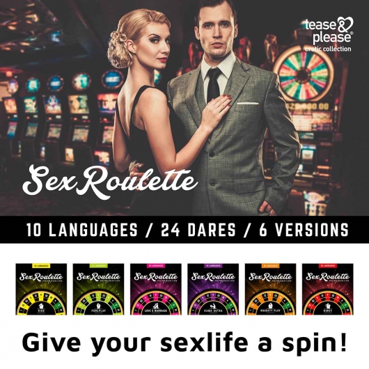 Настольная игра-рулетка Sex Roulette Kamasutra - Tease&Please - купить с доставкой в Самаре