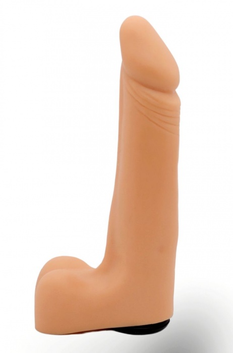 Реалистичный фаллоимитатор на трусиках с плугом - 18,5 см. - LOVETOY (А-Полимер) - купить с доставкой в Самаре