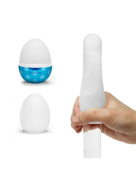 Мастурбатор-яйцо Snow Crystal - Tenga - в Самаре купить с доставкой