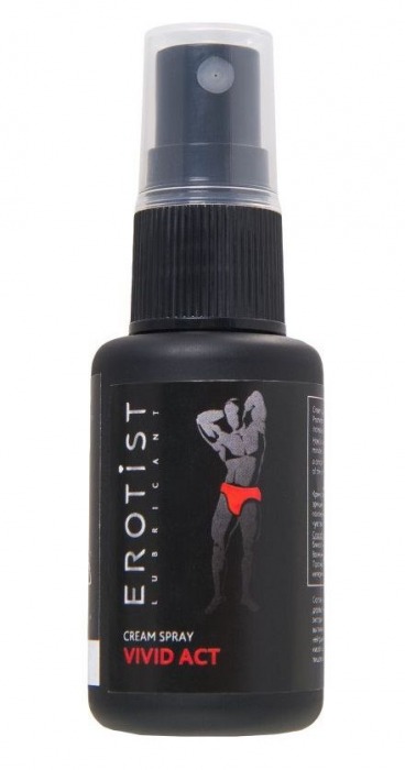 Возбуждающий крем-спрей для мужчин Erotist Vivid Act - 30 мл. - Erotist Lubricants - купить с доставкой в Самаре