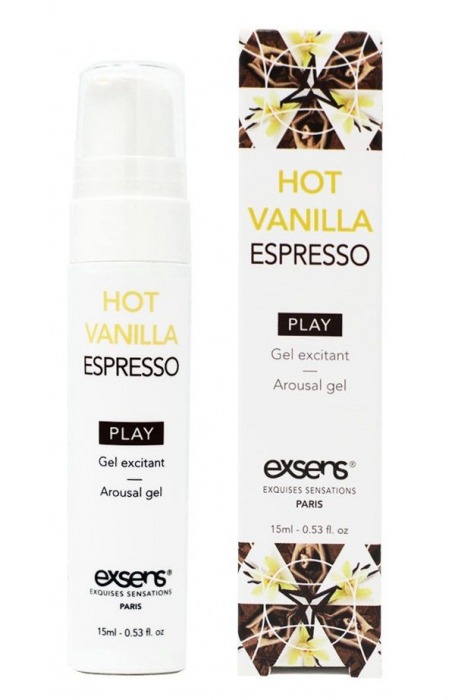 Возбуждающий гель Hot Vanilla Espresso Arousal Gel - 15 мл. - Exsens - купить с доставкой в Самаре