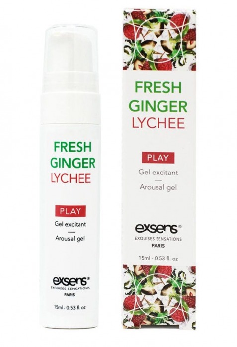 Возбуждающий гель Fresh Ginger Lychee Arousal Gel - 15 мл. - Exsens - купить с доставкой в Самаре