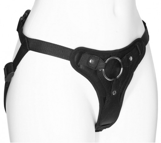 Женские трусики для фиксации насадки кольцом с внутренней насадкой - LOVETOY (А-Полимер) - купить с доставкой в Самаре