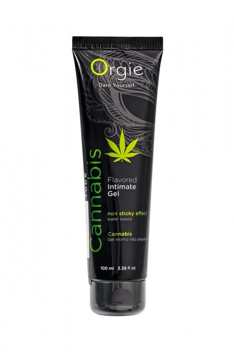 Интимный гель на водной основе ORGIE Lube Tube Cannabis - 100 мл. - ORGIE - купить с доставкой в Самаре