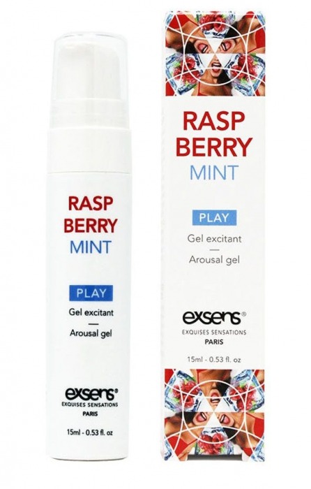 Возбуждающий гель Raspberry Mint с ароматом малины и мяты - 15 мл. - Exsens - купить с доставкой в Самаре