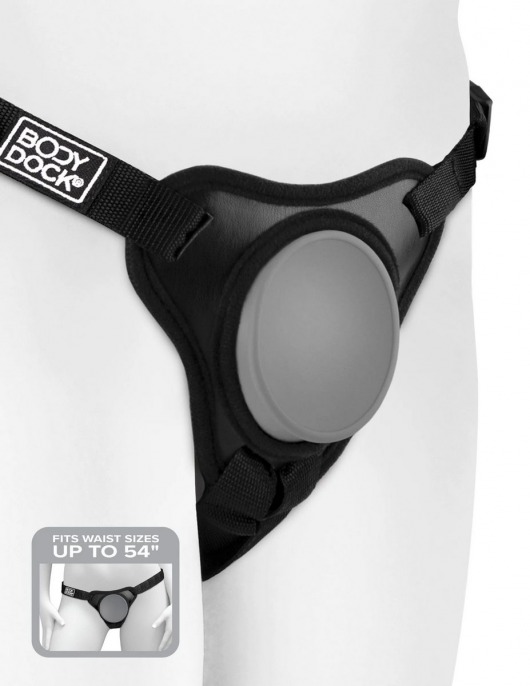 Трусы с платформой для насадки Body Dock Elite Mini - Pipedream - купить с доставкой в Самаре