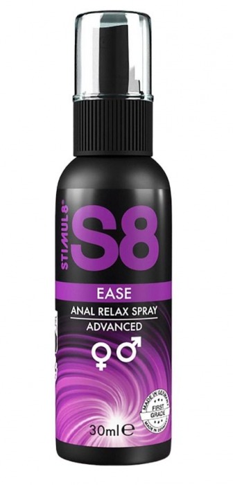 Расслабляющий анальный спрей S8 Ease Anal Relax Spray - 30 мл. - Stimul8 - купить с доставкой в Самаре