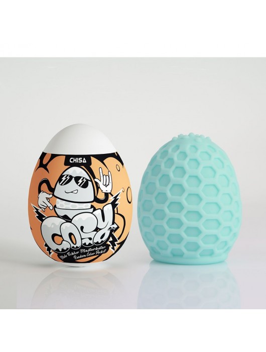 Аквамариновый мастурбатор-яйцо Male Tickler Masturbator - Chisa - в Самаре купить с доставкой