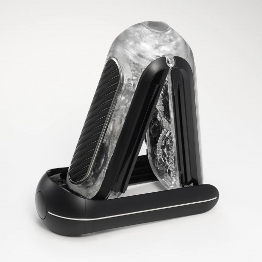 Черный мастурбатор Tenga Flip Zero Gravity с вибрацией - Tenga - в Самаре купить с доставкой