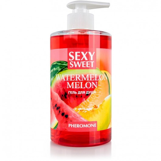 Гель для душа Sexy Sweet Watermelon Melon с ароматом арбуза, дыни и феромонами - 430 мл. -  - Магазин феромонов в Самаре