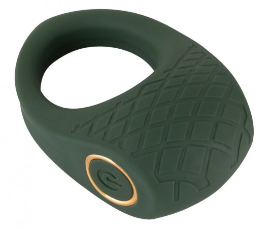 Зеленое эрекционное виброкольцо Luxurious Vibro Cock Ring - Orion - в Самаре купить с доставкой