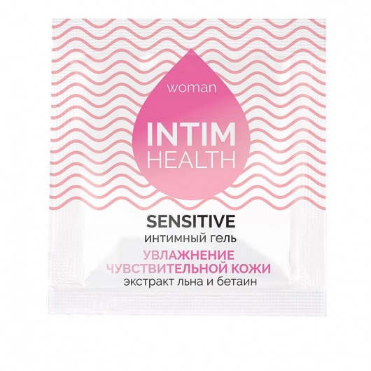 Саше интимного геля на водной основе Intim Health Sensitive - 3 гр. - Биоритм - купить с доставкой в Самаре