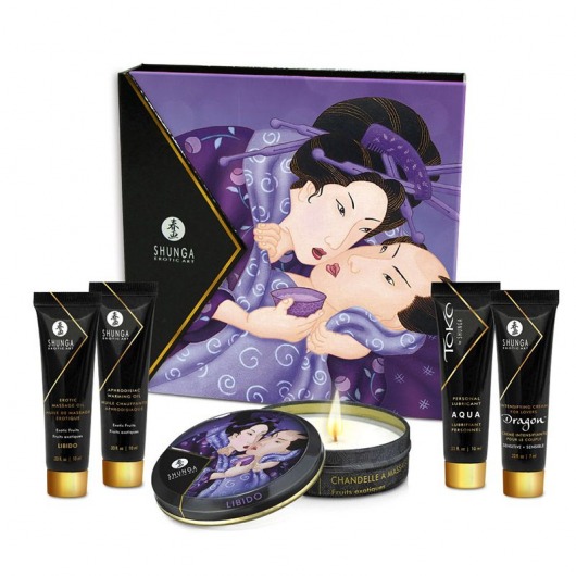 Подарочный набор Geishas secret из 5 предметов - Shunga - купить с доставкой в Самаре