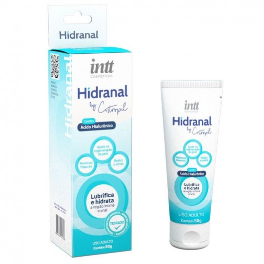 Лубрикант на водной основе Hidranal с гиалуроновой кислотой - 50 гр. - INTT - купить с доставкой в Самаре