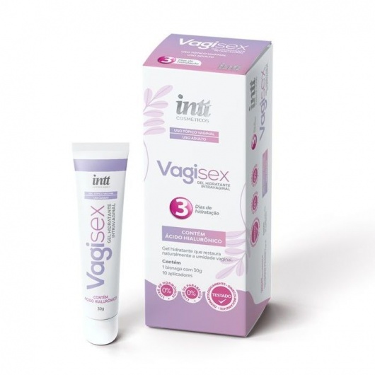 Увлажняющий гель с гиалуроновой кислотой Vagisex - 30 гр. - INTT - купить с доставкой в Самаре