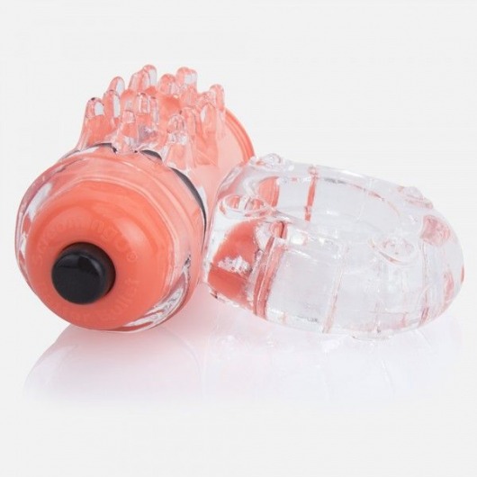 Неоновое оранжевое кольцо на пенис O wow! - Screaming O - в Самаре купить с доставкой