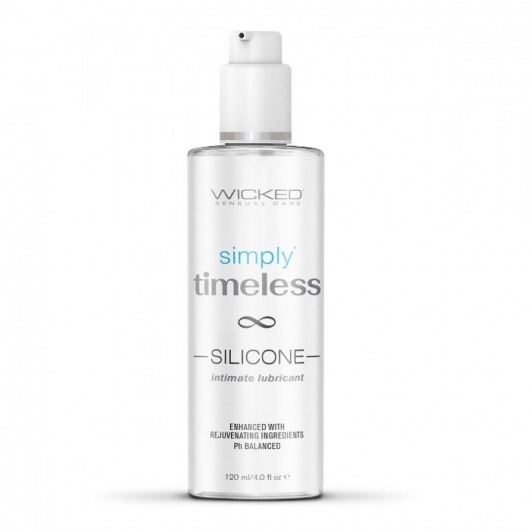 Лубрикант на силиконовой основе Wicked Simply Timeless Silicone - 120 мл. - Wicked - купить с доставкой в Самаре