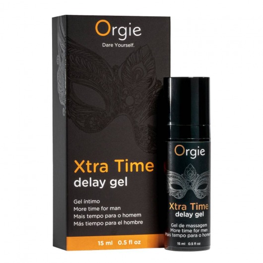 Продлевающий гель Orgie Xtra Time Delay Gel - 15 мл. - ORGIE - купить с доставкой в Самаре