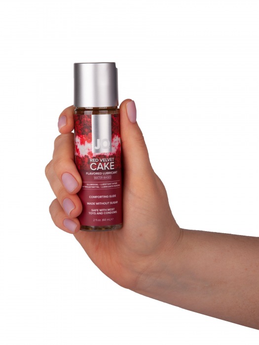 Лубрикант на водной основе JO H2O Red Velvet Cake Flavored Lubricant - 60 мл. - System JO - купить с доставкой в Самаре