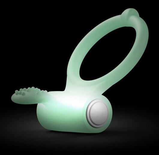 Светящееся в темноте эрекционное виброкольцо Power Clit - Dorcel - в Самаре купить с доставкой