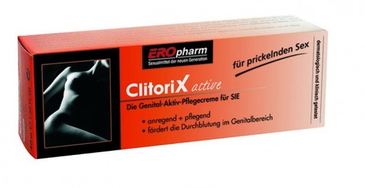 Возбуждающий крем для женщин ClitoriX active - 40 мл. - Joy Division - купить с доставкой в Самаре