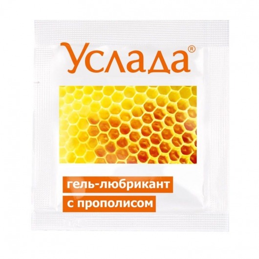 Гель-лубрикант «Услада с прополисом» - 3 гр. - Биоритм - купить с доставкой в Самаре