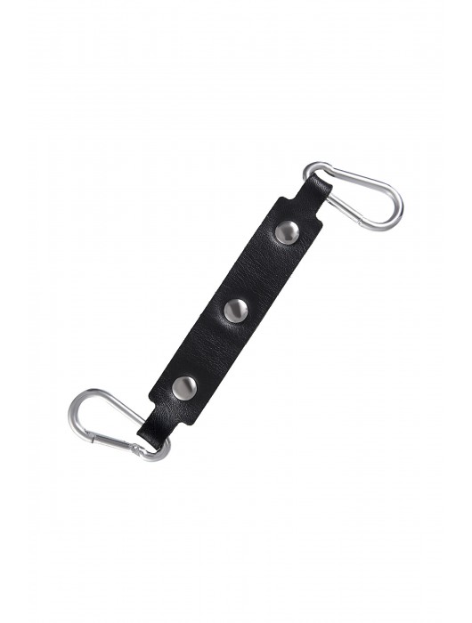 Черно-красные оковы из натуральной кожи - Pecado - купить с доставкой в Самаре