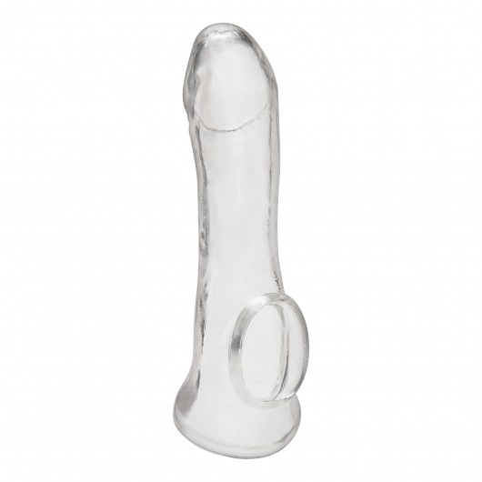 Прозрачная насадка на пенис Transparent Penis Enhancing Sleeve Extension - 15,9 см. - BlueLine - в Самаре купить с доставкой