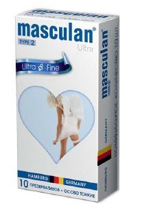 Ультратонкие презервативы Masculan Ultra Fine с обильной смазкой - 10 шт. - Masculan - купить с доставкой в Самаре