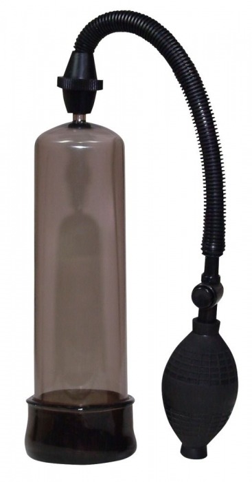 Вакуумная помпа черного цвета - 20 см. - Orion - в Самаре купить с доставкой