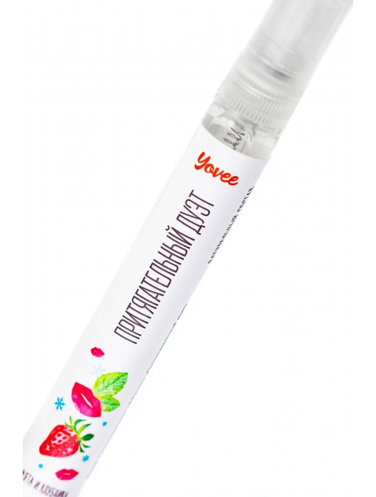 Охлаждающе-возбуждающий оральный спрей «Притягательный дуэт» со вкусом мяты и клубнки - 10 мл. - ToyFa - купить с доставкой в Самаре