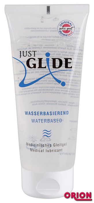 Вагинальная смазка на водной основе JUSTGLIDE - 200 мл. - Orion - купить с доставкой в Самаре