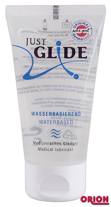 Вагинальная смазка на водной основе JUSTGLIDE - 50 мл. - Orion - купить с доставкой в Самаре