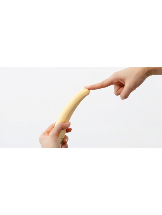 Жёлтый вибратор IROHA MIKAZUKI - 17,5 см. - Tenga