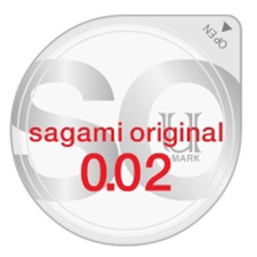 Ультратонкий презерватив Sagami Original - 1 шт. - Sagami - купить с доставкой в Самаре