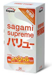 Ультратонкие презервативы Sagami Xtreme SUPERTHIN - 24 шт. - Sagami - купить с доставкой в Самаре