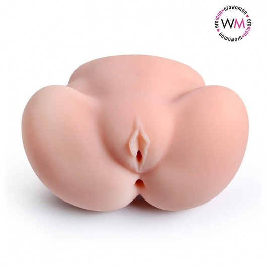Реалистичный мастурбатор с двумя функциональными отверстиями - Erowoman-Eroman - в Самаре купить с доставкой