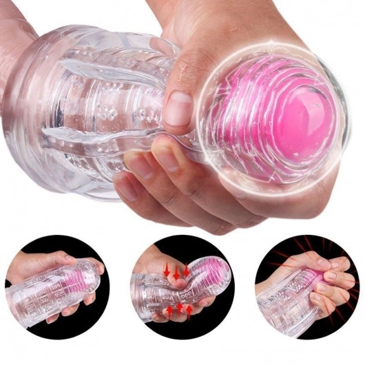 Прозрачный вибромастурбатор Space Capsule-RСT - S-HANDE - в Самаре купить с доставкой