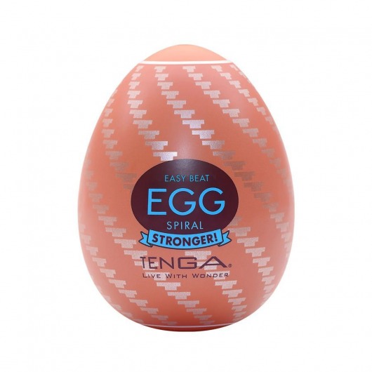Мастурбатор-яйцо Tenga Egg Spiral - Tenga - в Самаре купить с доставкой