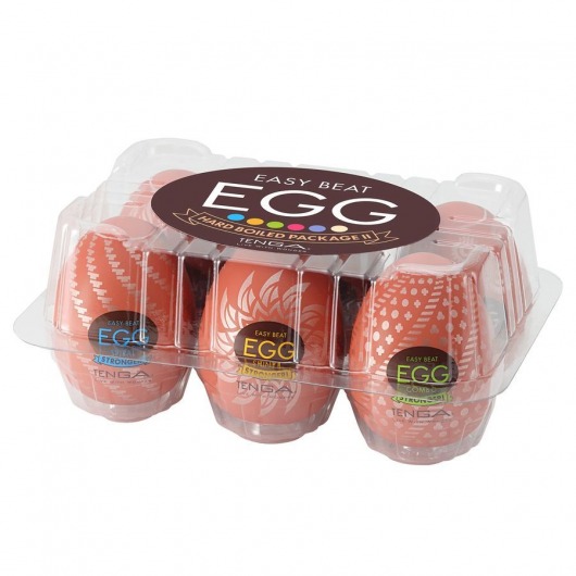 Набор из 6 мастурбаторов-яиц Tenga Egg Variety Pack V - Tenga - в Самаре купить с доставкой