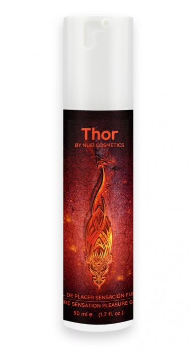 Возбуждающий унисекс гель Thor Fire Gel - 50 мл. - Nuei cosmetics - купить с доставкой в Самаре