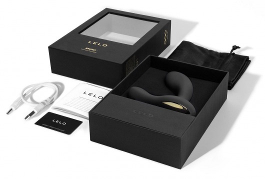 Чёрный перезаряжаемый стимулятор простаты Bruno Black - Lelo - в Самаре купить с доставкой