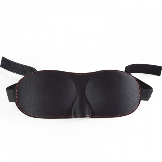 Черная маска на липучке «Комфорт» - Sitabella - купить с доставкой в Самаре