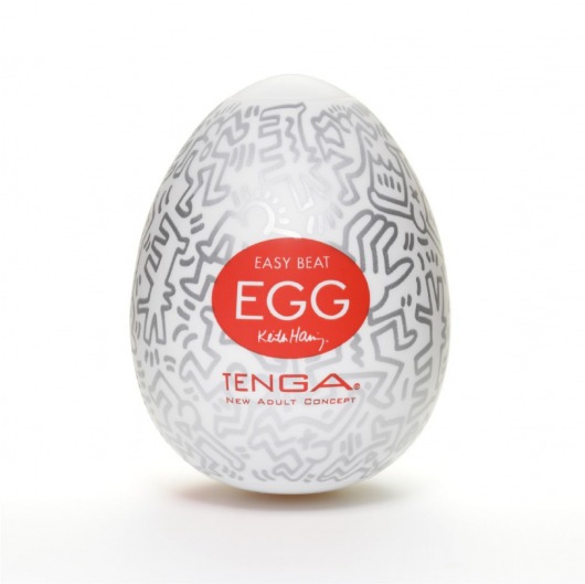Мастурбатор-яйцо Keith Haring EGG PARTY - Tenga - в Самаре купить с доставкой
