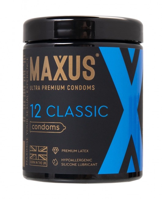 Классические презервативы MAXUS Classic - 12 шт. - Maxus - купить с доставкой в Самаре