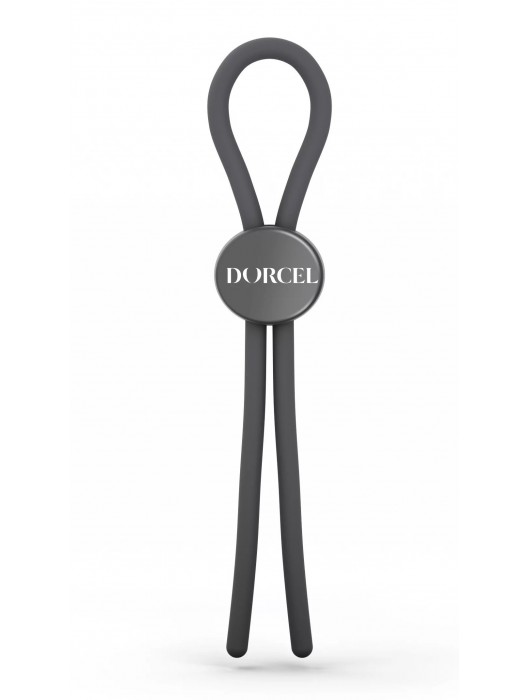 Серое эрекционное лассо на пенис Mr Dorcel - Dorcel - в Самаре купить с доставкой