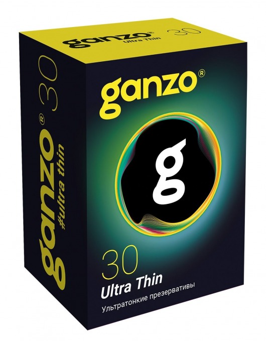 Супертонкие презервативы Ganzo Ultra thin - 30 шт. - Ganzo - купить с доставкой в Самаре
